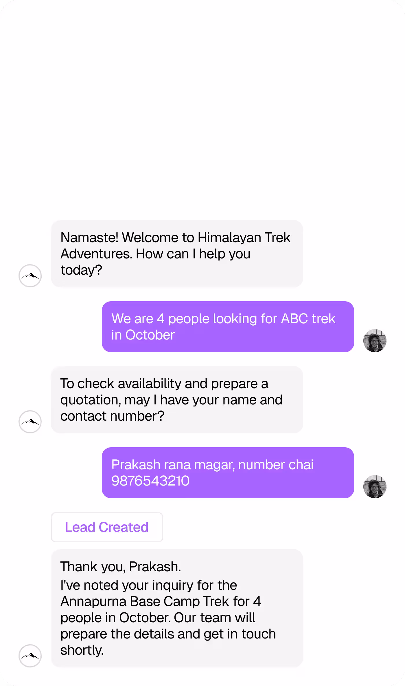 Every Conversation Becomes an Opportunity.